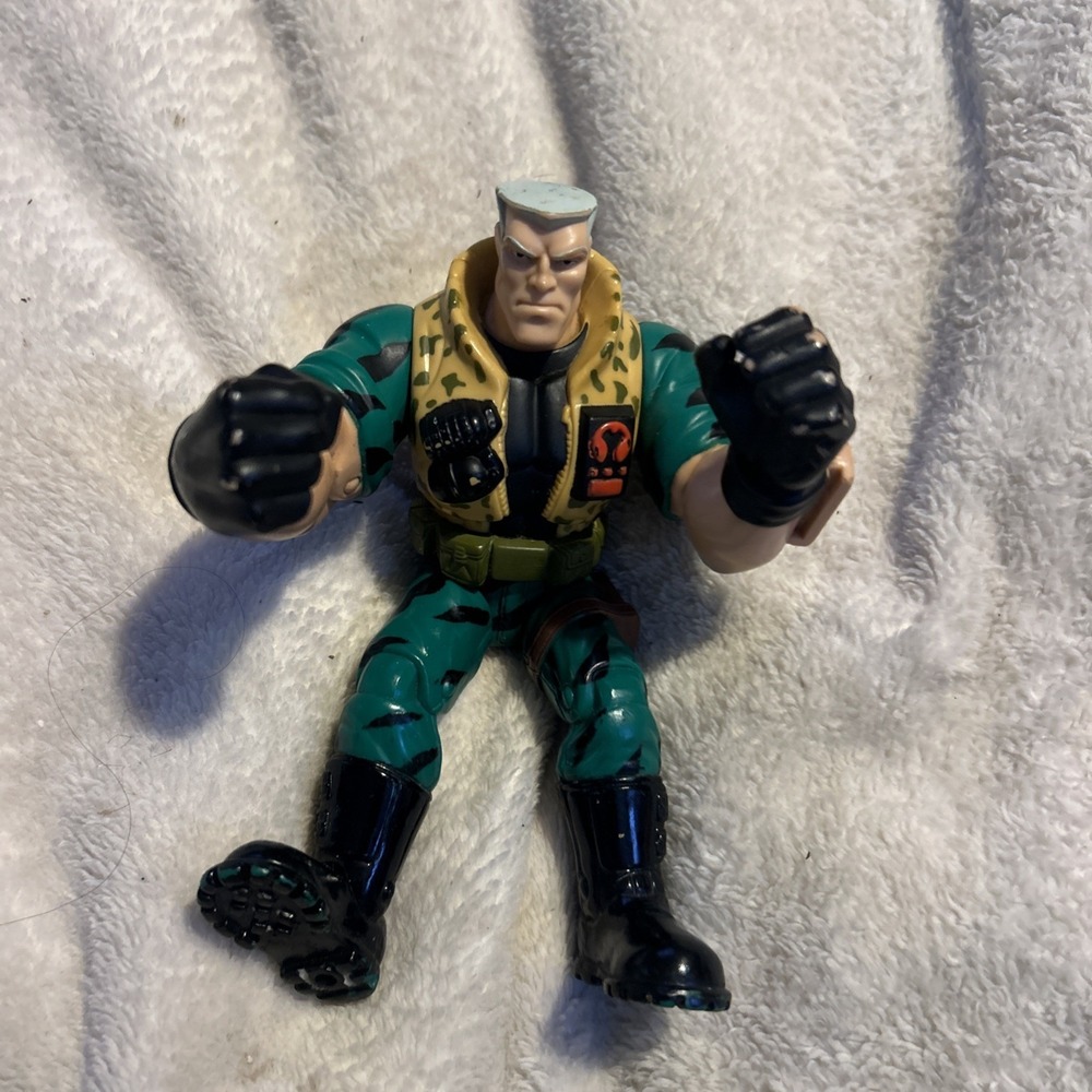Vintage 1998 Major Chip Hazard Action Figure 6" Hasbro Small Soldiers DreamWorks